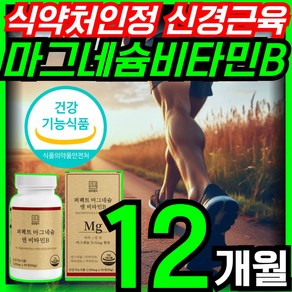 영양별곡 퍼펙트 마그네슘 비타민B 영양제 근육 신경 유지 도움, 3개, 120정