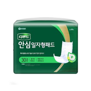 디펜드 성인기저귀 안심 일자형 패드 30P, 1개, 30개입