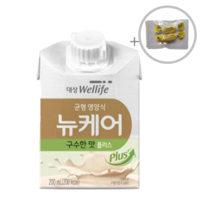 대상웰라이프 뉴케어 구수한맛 플러스 완전균형영양식 200ml x16 + 리콜라레몬캔디증정