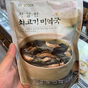 피코크 정갈한 쇠고기 미역국 500g