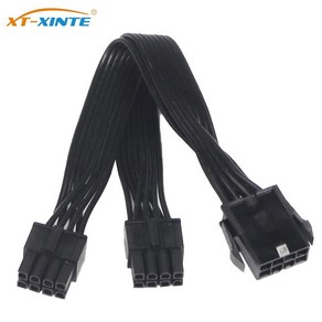 ATX 12V CPU 8 핀 암 듀얼 수 마더 보드 전원 어댑터 Y 분배기 연장 케이블, 1개