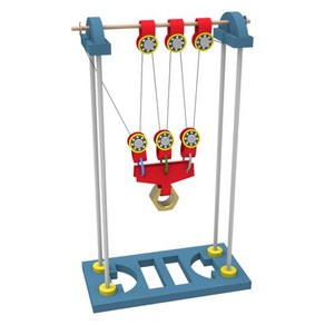 [SCIFARM 과학완구] 사이언스팜 FM 뉴 도르래와 거중기의 원리 만들기, 1개