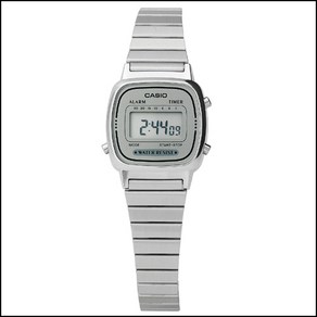 타임플래닛 CASIO LA670WA-7D 카시오 시계 메탈밴드