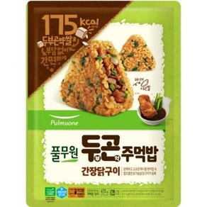 두부곤약주먹밥 간장닭구이 475g(95gx5ea) 풀무원 냉동, 5개