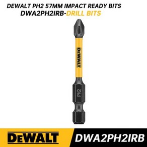 드릴 비트 세트 DEWALT 배치 헤드 크로스 고경도 핸드 나사 전기 스크루 드라이버 PH2 임팩트 DWA2PH2IRB, 1개, 5) 1 PCS