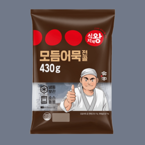 식자재왕 모듬어묵전골 어묵 430g, 1개