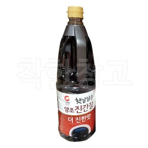 청정원 양조진간장 더진한맛 1.7L 자연숙성 코스트코