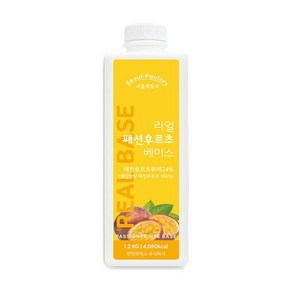 서울팩토리 리얼 패션후르츠 베이스, 2개, 1.2kg