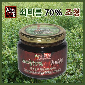 장녹원 쇠비름조청(쇠비름즙70%) 500g, 1개