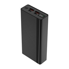 KLIFE 고속충전 보조배터리 QC3.0 PD22.5W 20000mAh, 블랙, K52