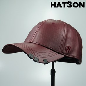 [햇츠온]J0HT202BU HatsON 브랜드 남자 여자 무지 심플 스트랩 스트럭쳐 하드 볼캡 야구 모자 AD