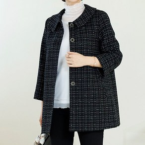 OUB1024_DO [THE BLACK] 클레시트위드자켓 (~99size)중년여성의류 빅사이즈