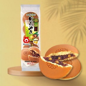 일본 마루쿄 도라야키 도라야끼 밤빵, 1개, 300g