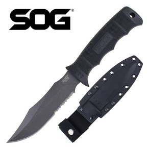 [SOG 공식] SOG-M37K 나이프 카이덱스 쉬스 / 서바이벌 캠핑용 밀리터리 칼, 1개