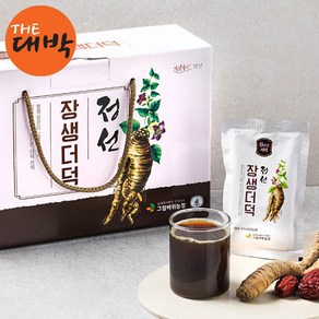 강원도 정선 6년근 장생더덕즙 1Box (100ml x 30포), 30개