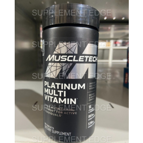 MuscleTech PLATINUM MULTIVITAMIN 90ct Fee Shipping EXP 3/2025 720970, 1개, 90정