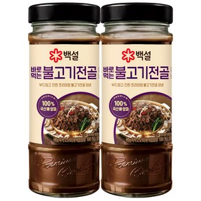 CJ제일제당 백설 바로먹는 불고기전골양념 490g, 2개