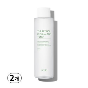 어시크 더 레티놀 인 스쿠알란 토너, 2개, 250ml