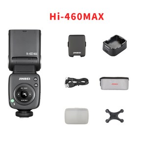 JINBEI Hi460MAX 카메라 플래시, JINBEI TR-Q6II S 트리거-소니용