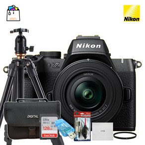 니콘정품 Z50 II +16-50mm KIT +메모리 128GB+리더기+필터+크리닝세트+포켓융+가방+삼각대 풀패키지세트(랜덤박스행사중)-WSL