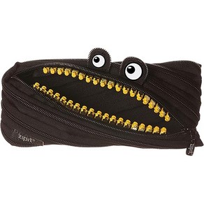 ZIPIT zipit 집잇 펜 케이스 그릴스 몬스터 파우치 M. 벨 블랙 Pencil Case 검은색, 필통_벨 블랙 씨