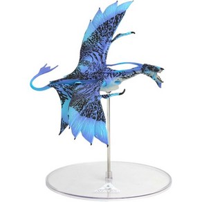 맥팔레인 - 아바타: 물의 길 판도라의 세계 마운틴 밴시 옐로우 McFalane Toys, One Size_Blue Banshee, 1개