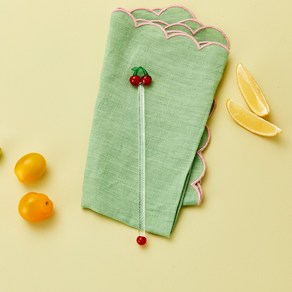 [MODERN HOUSE 중계점] 레몬코스타 유리 머들러 스틱20cm (chey) GA0125074, 1개, 레드