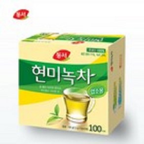 [동서식품] 현미녹차 (업소용), 1.3g, 4개, 100개입