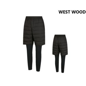 웨스트우드 WESTWOOD DUCK다운 충전재를 사용한 겨울 남성 다운 반바지 레깅스(일체형) WM4MSPRQ803