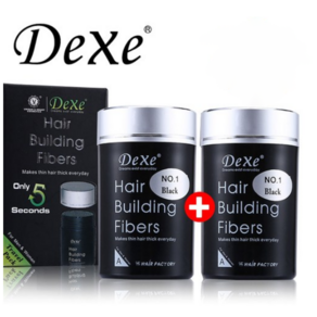 DEXE (1 1)흑채 (44G)프리미엄 순간 증모제, 연갈색-연갈색, 1개