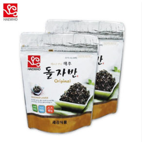 [하이푸드]국산 김으로 만든 해후 돌자반볶음(1박스: 50g * 20개), 20개, 60g