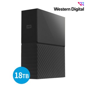 WD My Book Gen2 BBGB 스탠딩 외장하드 18TB, 단품