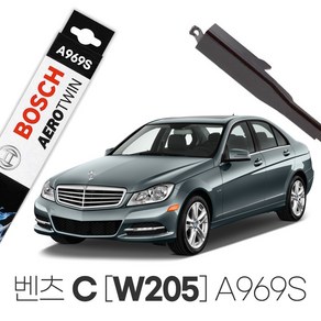 벤츠 C W205 에어로트윈 세트와이퍼 A969S C200 C200d