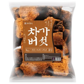 건강중심 러시아산 차가버섯 1등급 1kg, 2개