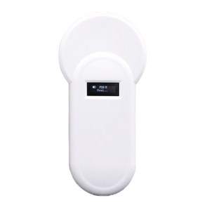 PET ID 마이크로 칩 스캐너 읽기 거리 15cm 450mAh 배터리 OLED 디스플레이, 1개