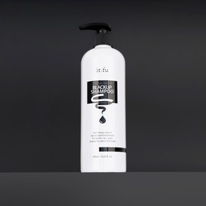 잇퓨 테라피 블랙업 샴푸 새치케어 흰머리방지 만다린향, 1개, 480ml