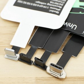 몽이몰 호환 범용 안드로이드 Qi 무선 충전 수신기 마이크로 USB 충전기 폰용 수신 패치 1PC, 03 H03 Fo Andoid_01 EU, 1개