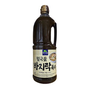 자체브랜드 (수찬몰) 면사랑 바지락 밑국물 육수, 1.8L, 6개