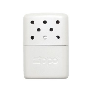 지포 ZIPPO 핸드워머 미니손난로 펄화이트 3종세트(손난로 화구 오일), 지포 ZIPPO 핸드워머 미니손난로 펄화이트 3종세트(