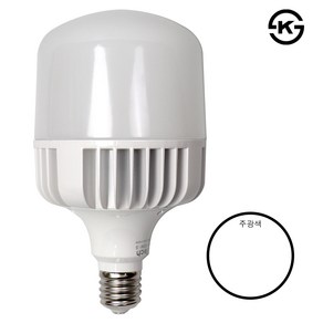 후지라이테크 국산 LED 빅볼램프 100W E39 LED벌브 콘벌브 파워램프 하이크림 공장등 시장등 주유소등, 주광색, 1개