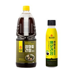 매운 장아찌 만들기 장아찌 간장 소스 1.8L + 매운간장 330g, 1개