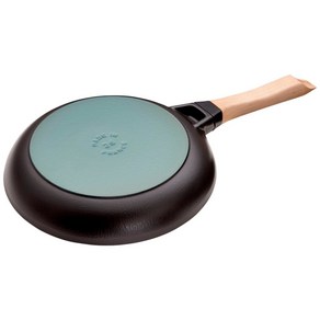 프랑스 Staub 스타우브 무쇠 주철 프라이팬 그릴팬 24cm 블랙, 기본, 1개