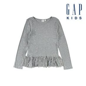 [GAP KIDS] 갭키즈 긴팔티(923346-00-9_GY)