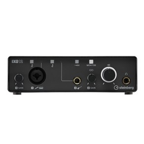 Yamaha & Steinbeg 오디오 인터페이스 IXO12 BLACK 스테인버그 USB 루프백 오디오 인터페이스 블