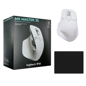 로지텍 MX MASTER 3S 마우스 + 스토리링크 마우스패드