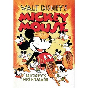 직소퍼즐 1014피스 Mickey's Nightmae 10-321, 1개