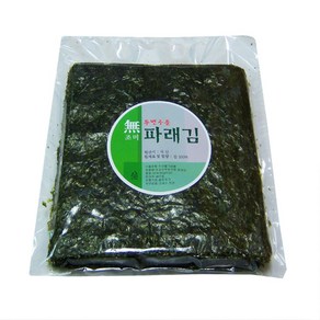 섬이랑 두번구운 무조미 파래김 전장50매, 1개, 85g