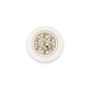 자체발광 LED 가구매입등 5cm 2W 인테리어진열대 싱크대조명, 1개, 전구색, 화이트