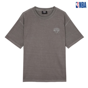 NBA 유니 피그먼트 다잉 자수 반팔 티셔츠 N212TS030P 144150 {!마감임박!}, YE S, YE