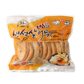 범표어묵 부산어묵 밀가루제로어묵 수제 어묵, 1개, 16. 피망(500g), 500g